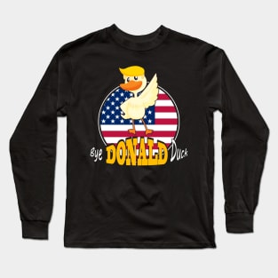 bye donald duck Long Sleeve T-Shirt